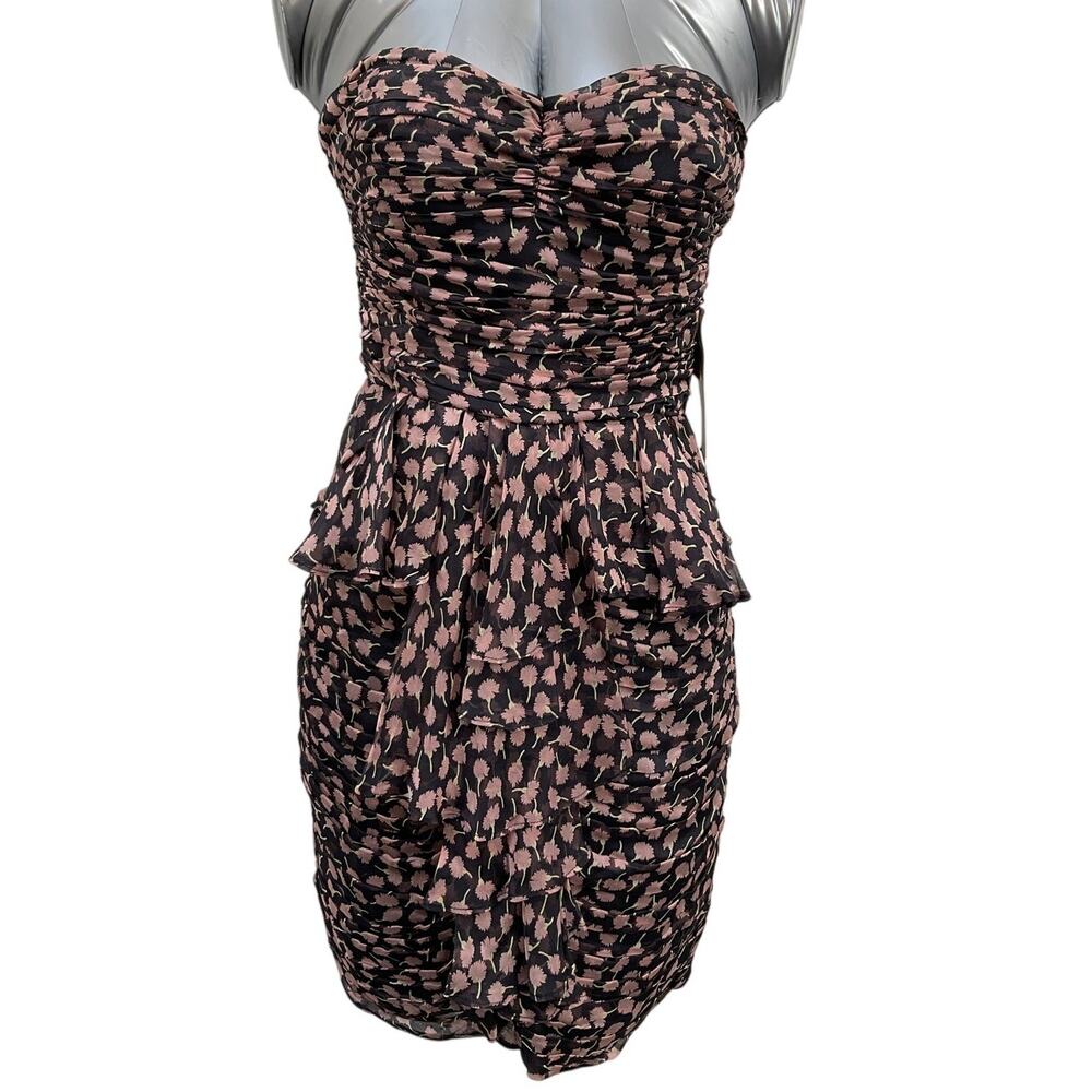 Jill Stuart Dress Size 8 Black Pink